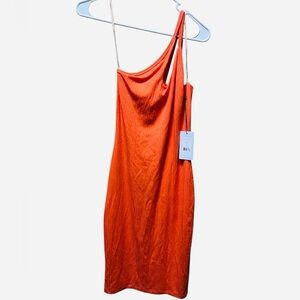 Bailey 44 - Orange One-Shoulder Dress